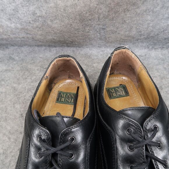 Nunn Bush Shoes Mens 12 Oxford Derby Classic Formal Professional Leather Black main image 9
